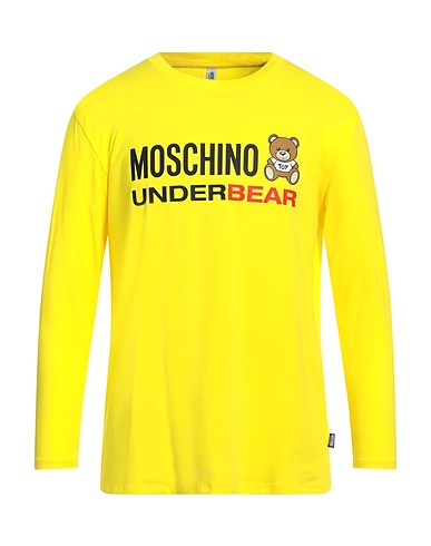 MOSCHINO Φανελάκι UNDERWEAR Κίτρινο 94% Βαμβάκι, 6% Ελαστάνη