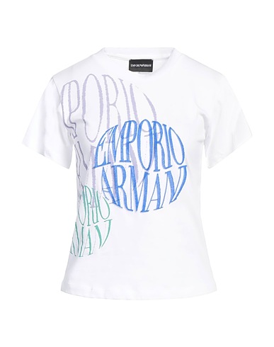 EMPORIO ARMANI Ｔシャツ ホワイト コットン 100%