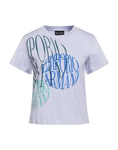EMPORIO ARMANI T-shirt Lilac 100% Cotton