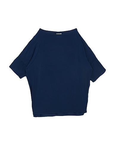 ALESSIA SANTI Top Blu navy 100% Viscosa