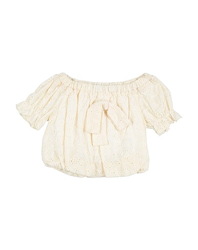 MEILISA BAI Top Ivory 100% Cotton