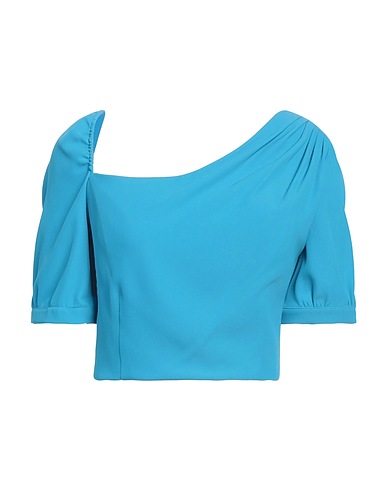ANNARITA N Top Azure 97% Polyester, 3% Elastane