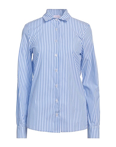 STELLA JEAN Striped shirt Sky blue 100% Cotton