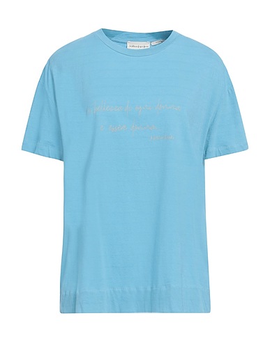ALESSIA SANTI T-shirt Sky blue 100% Cotton