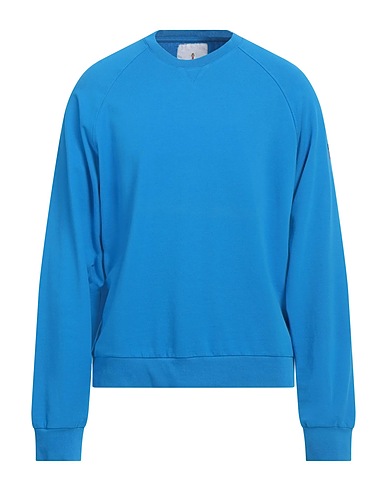 COOPERATIVA PESCATORI POSILLIPO Sweatshirt Azure 94% Cotton, 6% Elastane