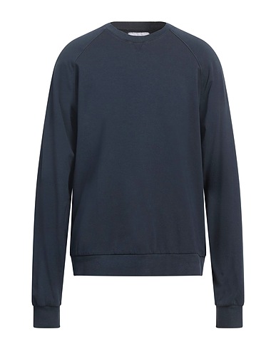 COOPERATIVA PESCATORI POSILLIPO Sweatshirt Slate blue 94% Cotton, 6% Elastane