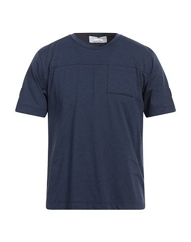 COOPERATIVA PESCATORI POSILLIPO Basic T-Shirt Navy blue 86% Polyamide, 14% Lycra®