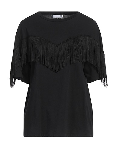 DOUUOD T-shirt Black 100% Cotton