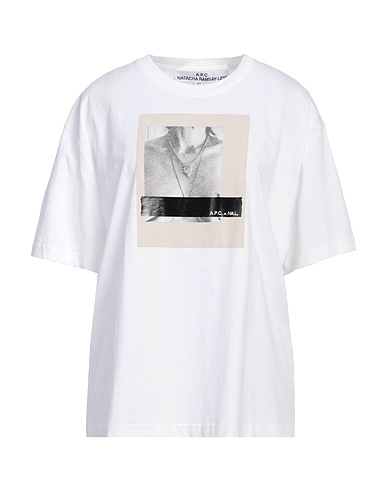 A.P.C. T-shirt X NATACHA RAMSAY-LEVI White 100% Cotton