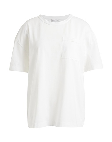 BRUNELLO CUCINELLI T-shirt White 100% Cotton
