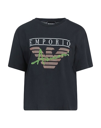 EMPORIO ARMANI T-shirt Black 100% Cotton