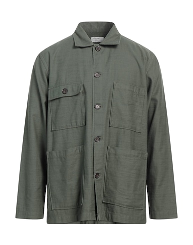 UNIVERSAL WORKS Solid color shirt 100% Cotton