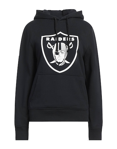 NEW ERA Hooded track jacket  Black 80% Cotton, 20% Polyester