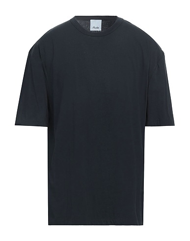 ALLUDE Basic T-Shirt Schwarz 100% Baumwolle