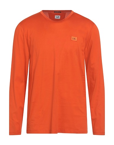 C.P. COMPANY Basic T-Shirt Orange 100% Cotton