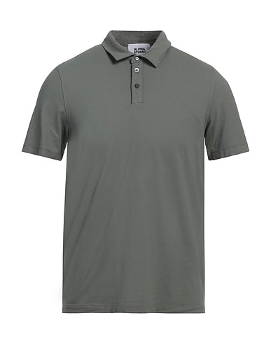 ALPHA STUDIO Polo Verde militare 98% Cotone, 2% Elastan