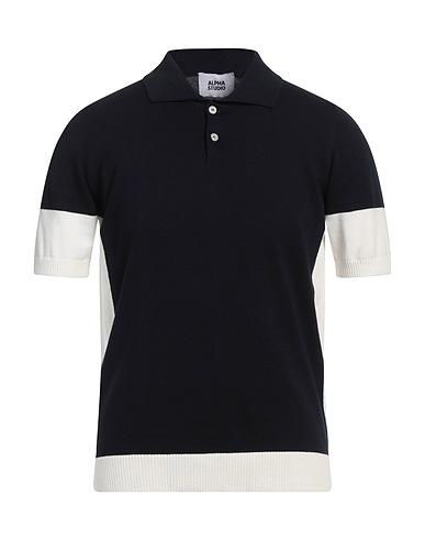 ALPHA STUDIO Sweater Midnight blue 100% Cotton