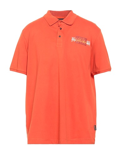 NAPAPIJRI Polo Ruggine 100% Cotone, Elastan