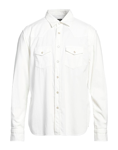 TOM FORD Solid colour shirt White 100% Cotton