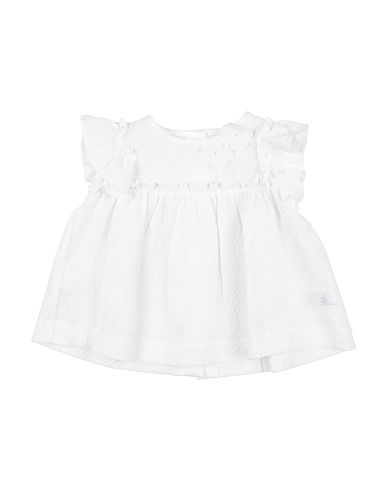 IL GUFO Top Bianco 98% Cotone, 2% Elastan