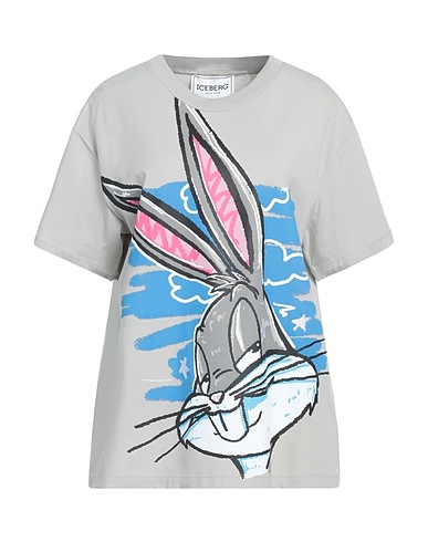 ICEBERG Oversize-T-Shirt Grey 100% Cotton