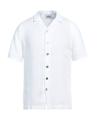 ALPHA STUDIO Linen shirt 100% Linen