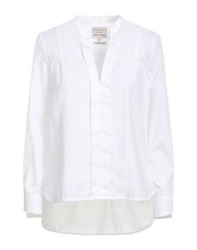 ALESSIA SANTI Solid colour shirts & blouses 100% Cotton