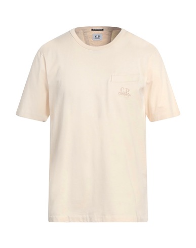C.P. COMPANY T-shirt Beige 100% Cotton
