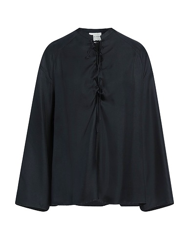 LOULOU STUDIO Silk top Black 100% Silk