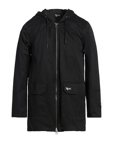 STREET GALLERY Lange Jacke Schwarz 49% Polyester, 42% Baumwolle, 9% Nylon