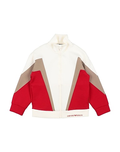 EMPORIO ARMANI Felpa Bianco 77% Cotone, 19% Poliestere, 4% Elastan