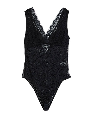 BLOOMA TOPWEAR Black 95% Polyester, 5% Elastane