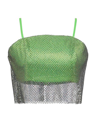 TASSOS MITROPOULOS Top Lime green 60% Polyester, 36% Polyamide, 4% Elastane