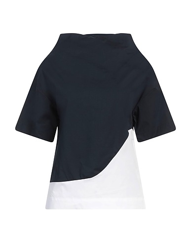 ALPHA STUDIO Top Midnight blue 98% Cotton, 2% Elastane