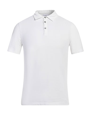 ALPHA STUDIO Polo Bianco 96% Cotone, 4% Elastan