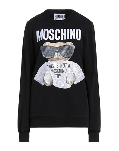 MOSCHINO スウェット COUTURE ブラック コットン 100%