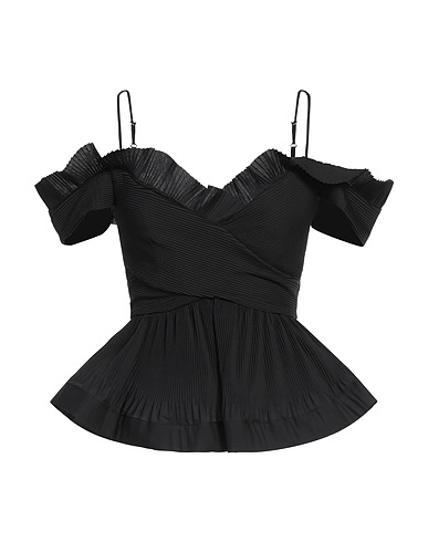 MEIMEIJ Top Black 65% Polyester, 35% Cotton, Acetate, Elastane