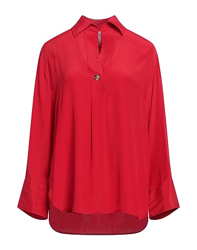 OTTOD'AME Top Red 70% Acetate, 30% Silk