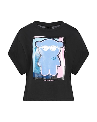 EMPORIO ARMANI T-shirt Black 100% Cotton