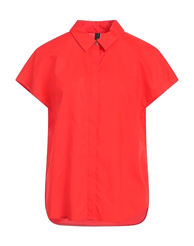MARC CAIN Solid colour shirts & blouses Red 70% Lyocell, 30% Cotton