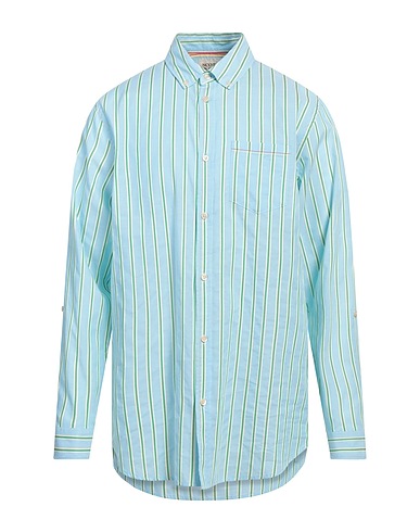 SCOTCH & SODA Striped shirt Sky blue 100% Cotton