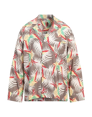 BODE Patterned shirt White 100% Cotton