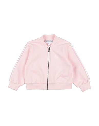 EMPORIO ARMANI Sweatshirt Light pink 83% Cotton, 17% Polyester, Elastane