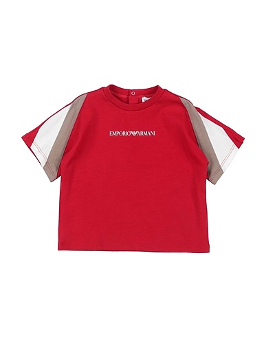 EMPORIO ARMANI T-Shirt Rot 100% Baumwolle