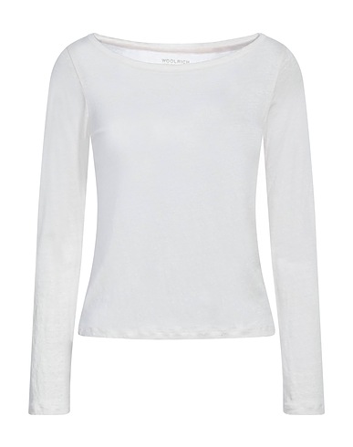 WOOLRICH T-shirt Light pink 100% Linen
