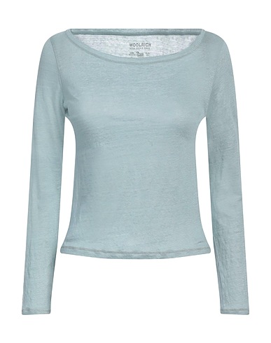 WOOLRICH Ｔシャツ グレー リネン 100%