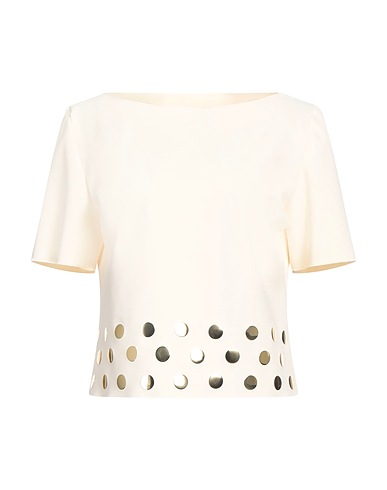 CHIARA BONI LA PETITE ROBE Top Cream 72% Polyamide, 28% Elastane