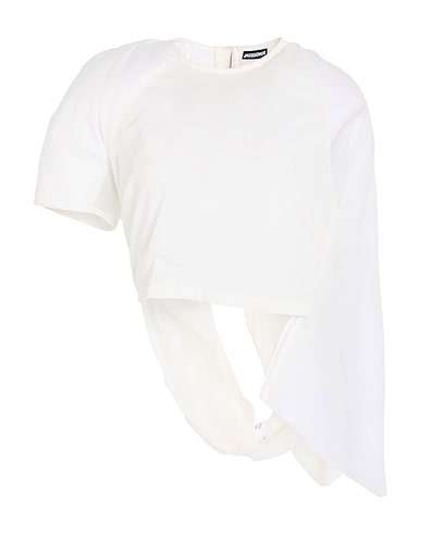 JACQUEMUS Top White 100% Polyester, Polyamide, Elastane