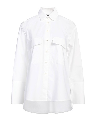EMPORIO ARMANI Striped shirt White 100% Cotton