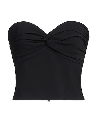 CHIARA BONI LA PETITE ROBE Μπούστο Μαύρο 72% Πολυαμίδη, 28% Ελαστάνη